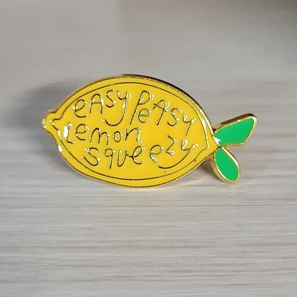 🔥LAST ONE🔥 EASY PEASY LEMON PIN - Picture 3 of 5